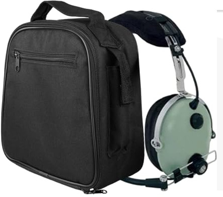 Aviation Pilot Headset Bag, Universal Headphone Storage Bag for Aviation Pilot Headset Sony Bose Beats JBL for Airpods max Headphones Racing Gaming Headsets