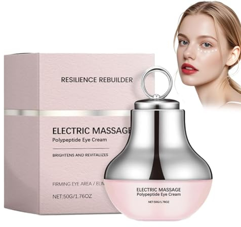 Luminea Occhiaie Massaggio Elettrico Crema Contorno Occhi La Skincare Che Risveglia il Tuo Sguardo Contorno Occhi Occhiaie Borse per Occhis Delicata Vibrazione Idratanti Antirughe(1pc)