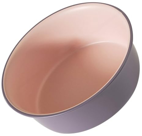 BELLIFFY Lavabo Bain de Pieds Multifonction en Plastique Épais, Bac à Laver Visage Cuisine, Bassine de Nettoyage Moyen Format Bicolore Rose et Violet, Portable et Léger pour Soins