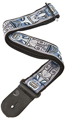 D'Addario Planet Waves 50A05 Gewebegurt Nylongewebe World Tour Collection Tiki Länge: 1450mm Breite: 50mm