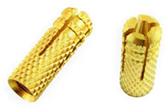 Messing Dübel Spreizdübel M5 x 20mm (20 Stück)