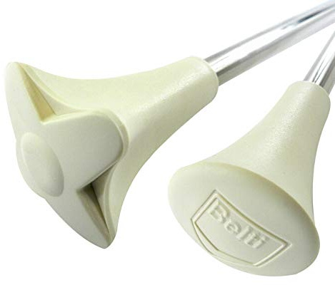 Belti Bastone da Majorette per Twirling (Bianco, 69cm)