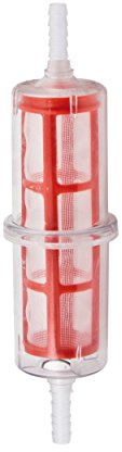 Filtro Gasolio Trasparente in Plastica, Cartuccia in Rete 8-10 Cermag 11266