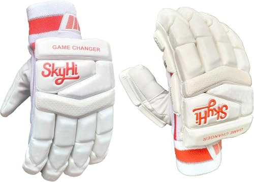 Skyhi GAME CHANGER Men's Cricket Batting Gloves Right Left Hand Batsman