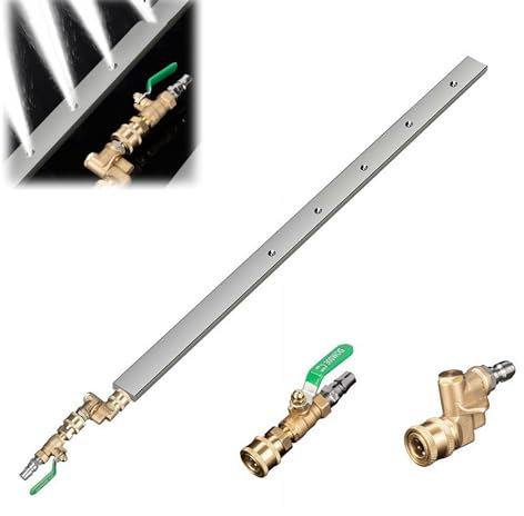 Car Radiator Cleaning Wand,Radiator Flush and Cleaner Tool,Home Car Truck Power Washer Wand,Radiator Pressure Washer Tool Fit for Household Cars,Trucks,RV Radiators