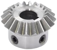 1 stk 90° 1-modul 15T/20T/25T/30T Kugghjul, Hål 5/6/8/10/12 mm, 1:1 Rak Kegelrättning Pinion för CNC-utrustning(1 Module 30T Bore 12mm+Keyway 4mm)