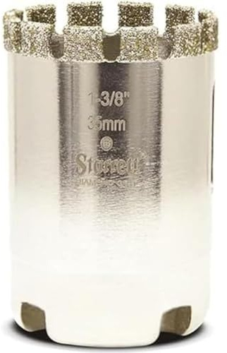 Starrett D0138 Scie-cloche diamant pour céramique et matériaux abrasifs 35 mm