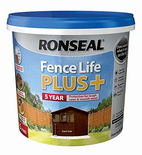 Ronseal Fencelife Plus 5L Dark Oak