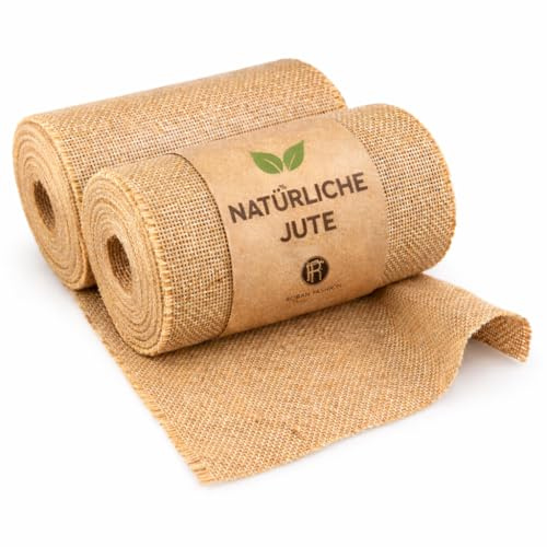 Jute Tischläufer Natur Läufer Juteband Tischband 25cm Breit 15m Läng