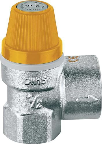 Valvola senza manometro 4 bar corpo ottone ad alta temperatura THERMADOR SHT15C4