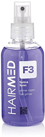 HAIRMED - F3 Spray Lucidante Capelli Anticrespo - Protegge i Capelli dal Calore della Piega - 150 ml