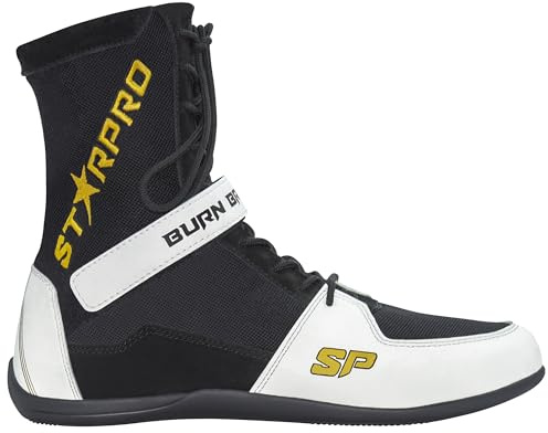 Starpro Boxing Shoes for Training & Competition – Lightweight Wrestling & MMA Footwear for Men & Women - Breathable Supportive Grip Sole