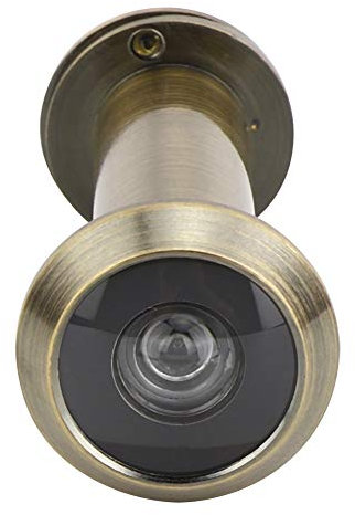 Ymiko Spioncino Porta Blindata con Angolo Visivo 220 Gradi per Spessore 55-90 mm, Copertura Rotante Antintrusione per Casa, Ufficio, Hotel