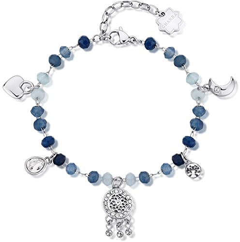 Brosway Damarmband i stål med drömfångare symbol, damarmband chakra-kollektion - BHKB129