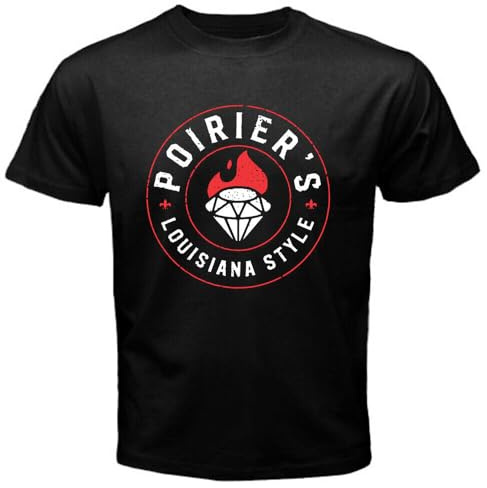 RDBGHAUK Dustin Poirier Louisana Style Hot Sauce Men's Black T-Shirt Black M
