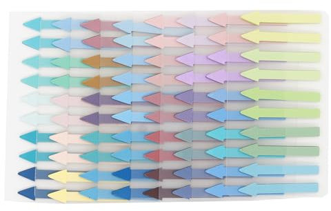 1600PCS Colored Flag Sticky Tabs Reusable，Post It Flags，Annotation Tabs Or Books，Sign Here Tabs，Page Markers，Office Equipment，School Supply Reusable，Transparent Arrow Flags for Highlighting