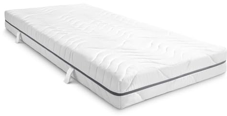 Sleezzz Smart madrass, höjd 18 cm, hårdhetsgrad H2 H3, 7 zoner med luftminnesskum (100 x 200 cm)