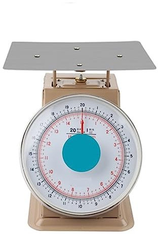 MOKLYF Bilancia da Cucina Bilancia a Molla Bilancia a Piastra di pesatura Meccanica(15 Gen 20 bls-01