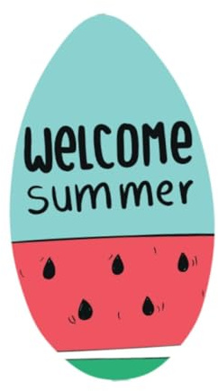Aymzbd Skimboard 35 Zoll Holz für Wassersport Kinder Frauen Teenager Erwachsene, Wassermelone