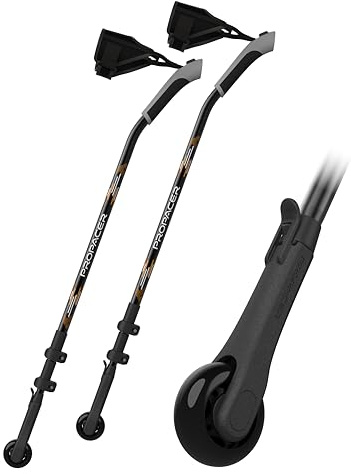 Walking Poles for Paved Roads – Push & Pull Walking System, Smooth Rolling Support, Better Than Traditional Trekking Poles for Fitness & Everyday Walking