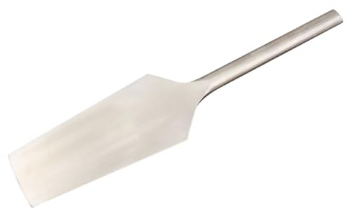 Ciieeo Cazzuola per Mattoni in Acciaio Inox 304 Impugnatura Ergonomica, Bordatore per Cemento e Utensile da Muratura per Lavori di Finitura Angoli e Riparazioni Edilizie