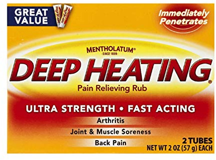 Deep Heating Pain Relieving Rub, Extra Strength, 2-Ounce (57 g) (Pack of 6)