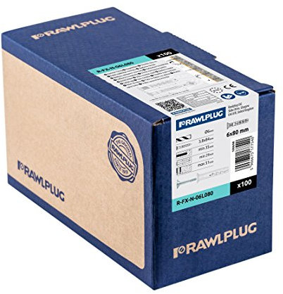 Rawlplug Nail Dowel Pack of 1, R N 06L080