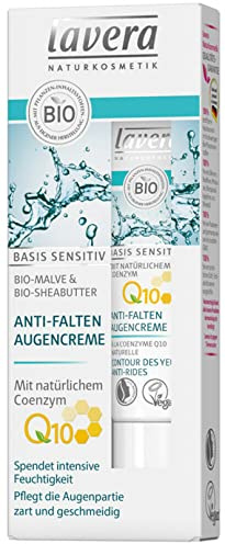 Lavera Bio basis sensitiv Anti-Falten Augencreme Q10 (2 x 15 ml)