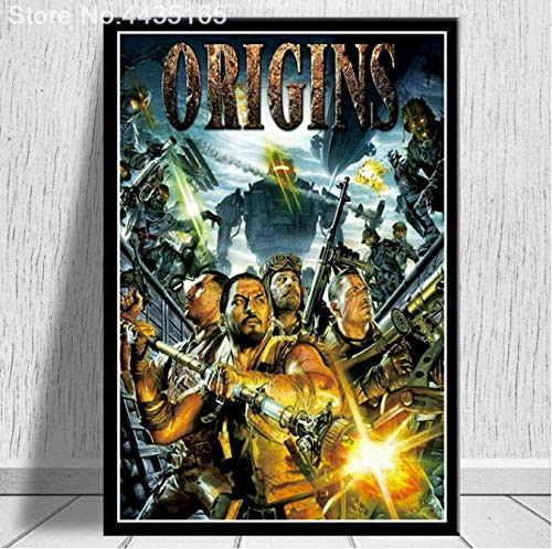 LGXINGLIyidian Poster Und Drucke Call Duty Black Ops Zombies Spiel Poster Wandkunst Bild Leinwand Gemälde Moderne Dekoration Uo1222 40X60Cm