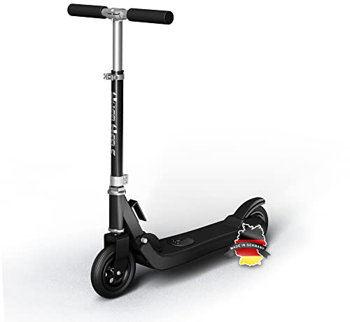 Kinderroller ‘eKids‘ - eScooter für Kinder mit Elektroantrieb | Sichere Geschwindigkeitsbeschränkung + Innovativer Klappmechanismus
