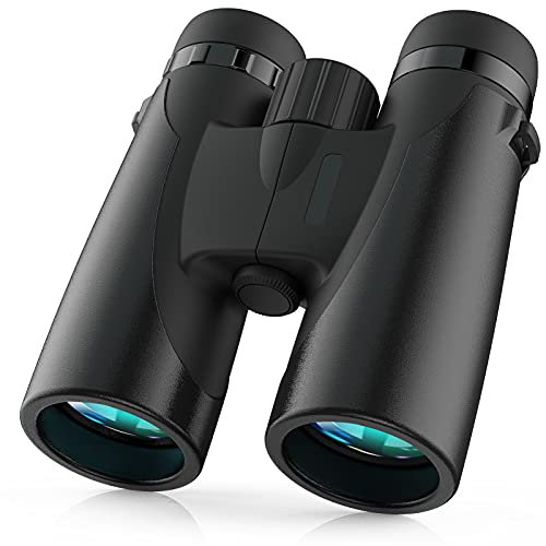 Akake Fernglas, 12 x 42 Fernglas für Erwachsene, Vogelbeobachtung, Jagd, kompakt, wenig Licht, Nachtsicht, BAK4 Prisma FMC Objektiv