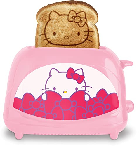 Uncanny Brands Hello Kitty tostapane a due fette - Dai al tuo gattino preferito sul tuo toast