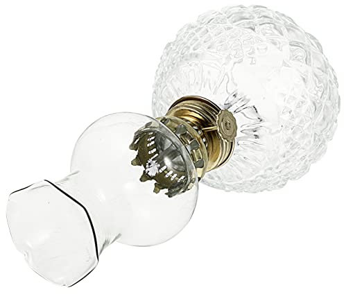 FOMIYES Lámpara De Queroseno De Vidrio Claro Lámpara De Aceite De Queroseno para El Hogar Decoraciones para El Hogar Linterna Lámpara De Aceite De Parafina Combustible Lámpara Decorativa