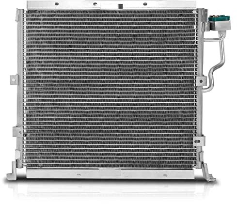 Frankberg Condenseur de Climatisation Compatible avec Série 3 E36 1992-1998 Série 3 Cabriolet E36 1993-1999 Série 3 Compact E36 1994-2000 Série 3 Coupé E36 1992-1999 Remplacer# 64538373004