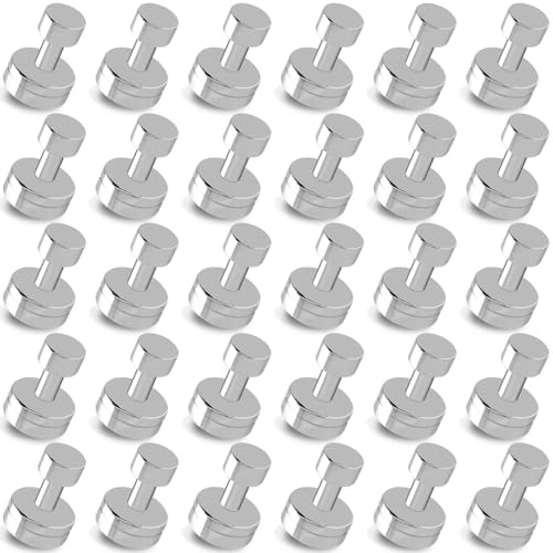 Magnete Stark, 30 Stück Magnete für Magnettafel, Kühlschrank, Büro und Schule