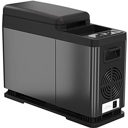 Congélateur Portable 12 Volts Réfrigérateur de Voiture 9 litres Réfrigérateur pour Voiture, Camping-Car, fourgonnette, véhicule Congélateur Portable 8 litres pour Camping, Voyage