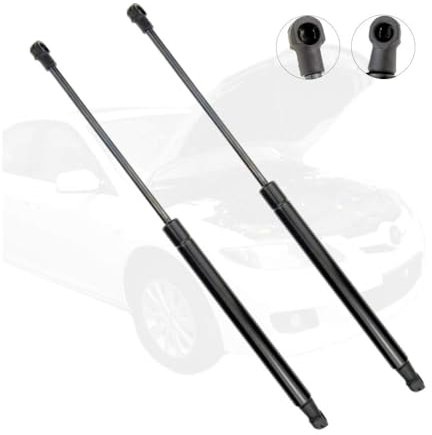 WANGJF 2X Motorhaube Dämpfer für BMW 3 Series (E30) Saloon [1982-1992](OEM.51231906286)-25.4cm,Auto Front Abdeckung Motor Haube Motor Haube Stoßdämpfer Hub Strebe Stütz Stange.