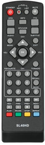 SL40HD Telecomando Sostituito -VINABTY-fit per telecomando ricevitore satellitare Comag SL40HD HD25 SL40HD/HD25 M01 SL40HD HD25 SL40-HD HD-25 HD25-HDMI HD25HDMI