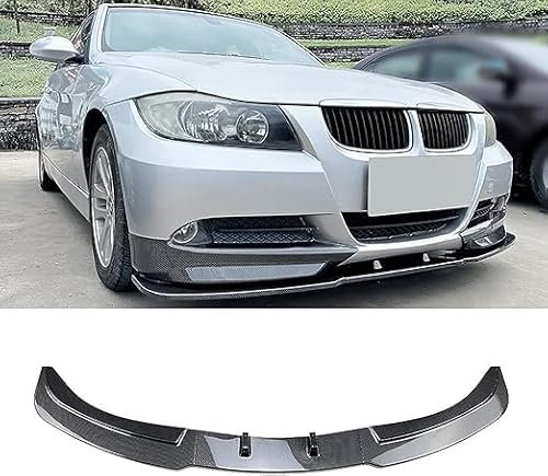 Stoßfängerlippe Spoilerlippe für BMW 3 Series E90 E91 320i 325i 2005-2008, Sport-Performance Frontspoiler AntiKollision Car Front Lower Bumper Lip Spoiler,B
