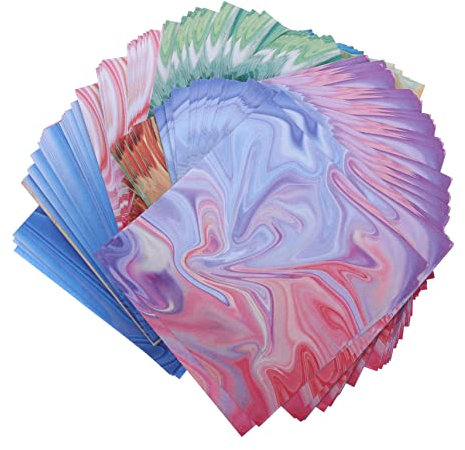 HAPINARY 400blätter Quadratisches Bastelpapier Zum Falten Mit Farbverlauf Für Origami Diy-geschenke Scrapbooking Und Handarbeiten