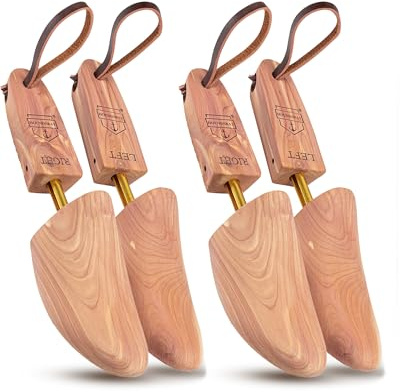 HOUNDSBAY Cowboy Boot Trees, Cedar Western Boot Tree for Men & Women, Shoe Tree for Boots, Boot Stretcher & Shaper