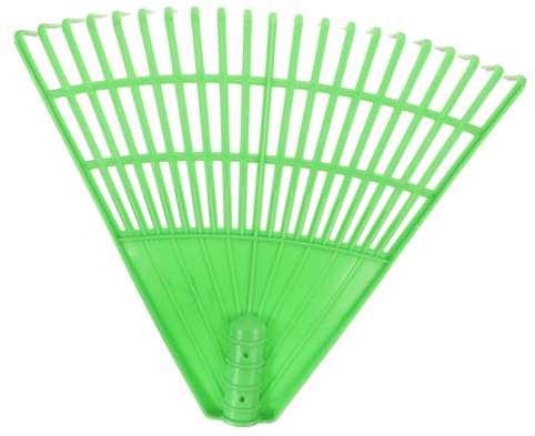 VICASKY Rastrillo de jardín Material dientes y duradero para quitar hojas jardín para el cuidado de las verduras