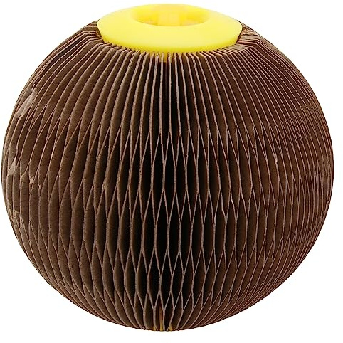 HEMOTON Juguete De Pelota De Panal Rascador para Gatos Juguete De Cartón Corrugado para Gatos Accesorios para Mascotas para Jugar Interiores