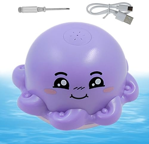 Juguete para la Bañera | con Luz Eléctrica y Aprendizaje de Colores,Juguete para Bañera Y Piscina con Pulverizador De Agua,para Piscina Playa Parque Viajes Jardín de Infancia Niños y Niñas