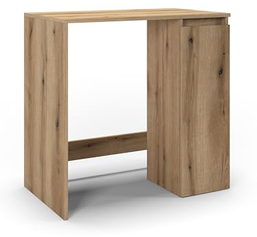regalik Mobile Lavatrice con Vano Portaoggetti, 90 x 88 x 53 cm, Rovere