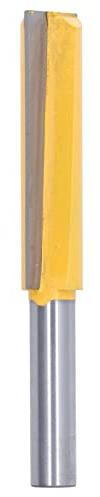 Broca de enrutador recta de acero de tungsteno para ranuras de llave, fresa para carpintería con vástago de 1/2 pulgada, diseño de fondo plano para maderas blandas y duras,