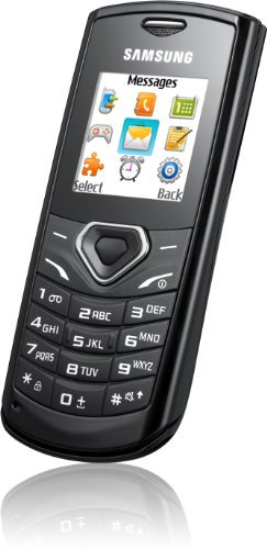 Samsung E 1170 i svart simfri, omärkt