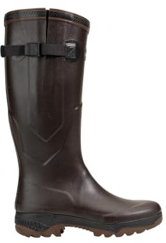 Aigle PARCOURS 2 VAR – Herren-Gummistiefel | Ermüdungsfrei, wadenhoch mit verstellbarem Riemen | Ideal für Jagd, Arbeit und Landwirtschaft | 100 % wasserdicht