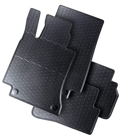 GEYER & HOSAJA Gummifußmatten 851/4C kompatibel mit Mercedes Klasse C W205 (2013-2021)