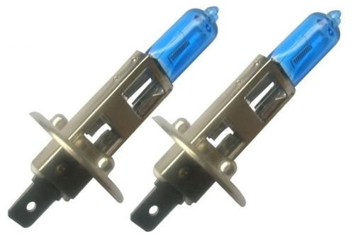 INION Original H1 55W 12V für KfZ Halogenlampe Lampe TÜV Zugelassen - Mit E Prüfzeichen XENON BLUE 6500 KEVLIN